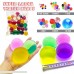 ELifeBox Water Beads Set Rainbow Green Blue Red Small Water Beads Rainbow Large Jumbo Water Beads 10 Balloons for DIY Stress Ball Mixed Jelly Beads Water Gel Balls,Sensory Toys and Decoration B07FB95H3S